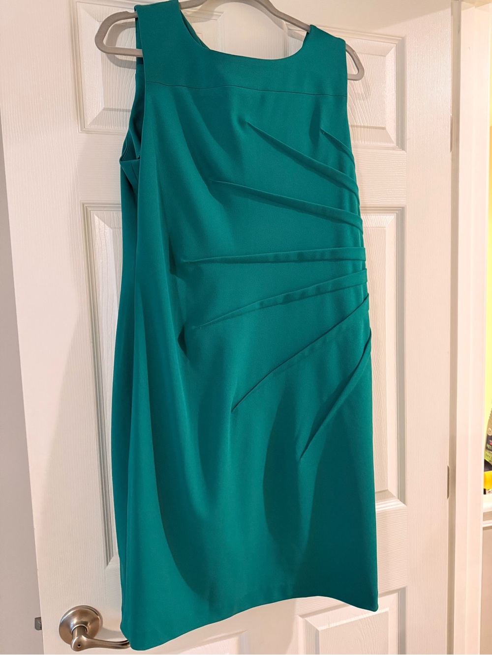Calvin Klein Teal Sleeveless A-Line Dress